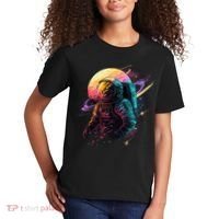 An Astronaut In Outer Space Kids T-Shirt thumb 2