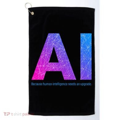 Ai Artificial Intelligence Funny Design Golf Towel