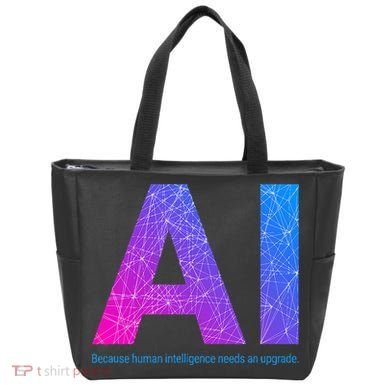 Ai Artificial Intelligence Funny Design Tote Bag