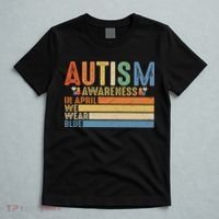 Autism Awareness In April We Wear Blue T-Shirt thumb 5