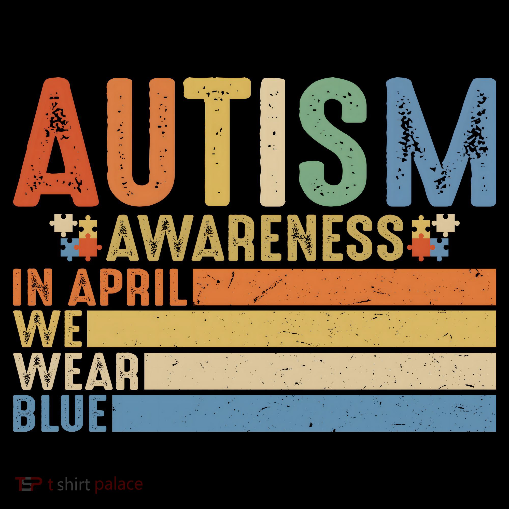 Autism Awareness In April We Wear Blue Coffee Mug