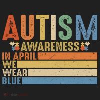 Autism Awareness In April We Wear Blue Beanie thumb 2