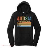 Autism Awareness In April We Wear Blue Women's Hoodie thumb 0