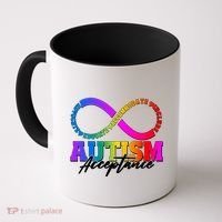 Autism Acceptance Infinity Symbol Coffee Mug thumb 0