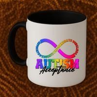 Autism Acceptance Infinity Symbol Coffee Mug thumb 2