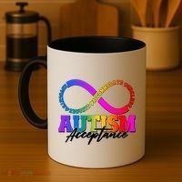 Autism Acceptance Infinity Symbol Coffee Mug thumb 4