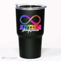 Autism Acceptance Infinity Symbol Tumbler thumb 0