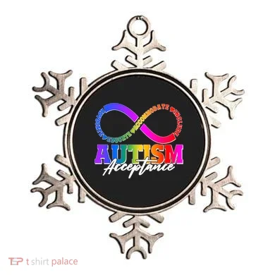 Autism Acceptance Infinity Symbol Ornament