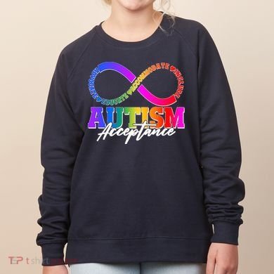 Autism Acceptance Infinity Symbol Women's Sweatshirt