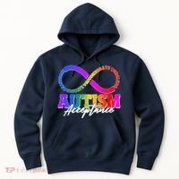 Autism Acceptance Infinity Symbol Hoodie thumb 0