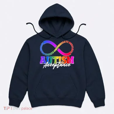 Autism Acceptance Infinity Symbol Hoodie