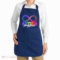Autism Acceptance Infinity Symbol Apron thumb 2