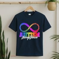 Autism Acceptance Infinity Symbol T-Shirt thumb 2