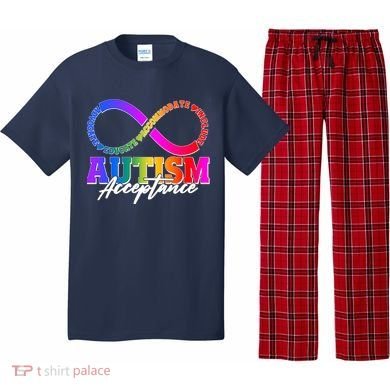 Autism Acceptance Infinity Symbol Pajama Set