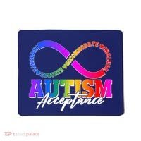 Autism Acceptance Infinity Symbol Mousepad thumb 0
