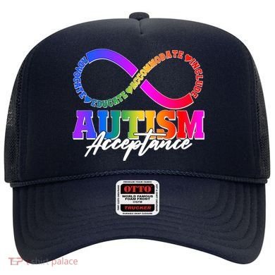 Autism Acceptance Infinity Symbol Hat