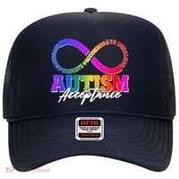 Autism Acceptance Infinity Symbol Hat thumb 0