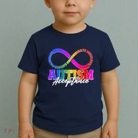 Autism Acceptance Infinity Symbol Toddler T-Shirt thumb 2