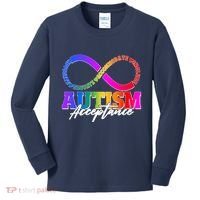 Autism Acceptance Infinity Symbol Kids Long Sleeve Shirt thumb 0