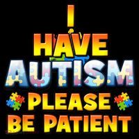 Autism Awareness I Have Autism Please Be Patient Coffee Mug thumb 5
