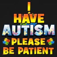 Autism Awareness I Have Autism Please Be Patient Women's Hoodie thumb 2