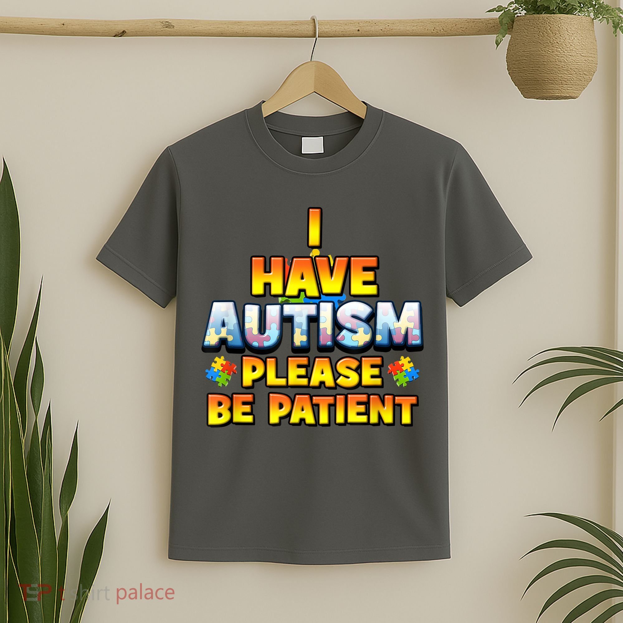 Autism Awareness I Have Autism Please Be Patient T-Shirt