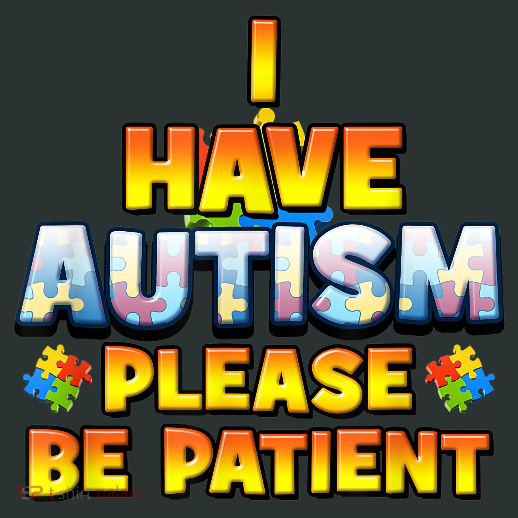 Autism Awareness I Have Autism Please Be Patient Mousepad