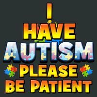 Autism Awareness I Have Autism Please Be Patient Kids Sweatshirt thumb 2