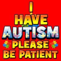 Autism Awareness I Have Autism Please Be Patient Santa Hat thumb 1
