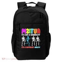 Autism Awareness It's Not A Disability It's An Ability Awareness Backpack thumb 0