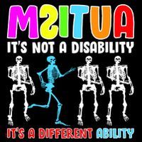 Autism Awareness It's Not A Disability It's An Ability Awareness Women's Hoodie thumb 2