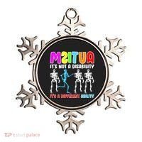Autism Awareness It's Not A Disability It's An Ability Awareness Ornament thumb 0
