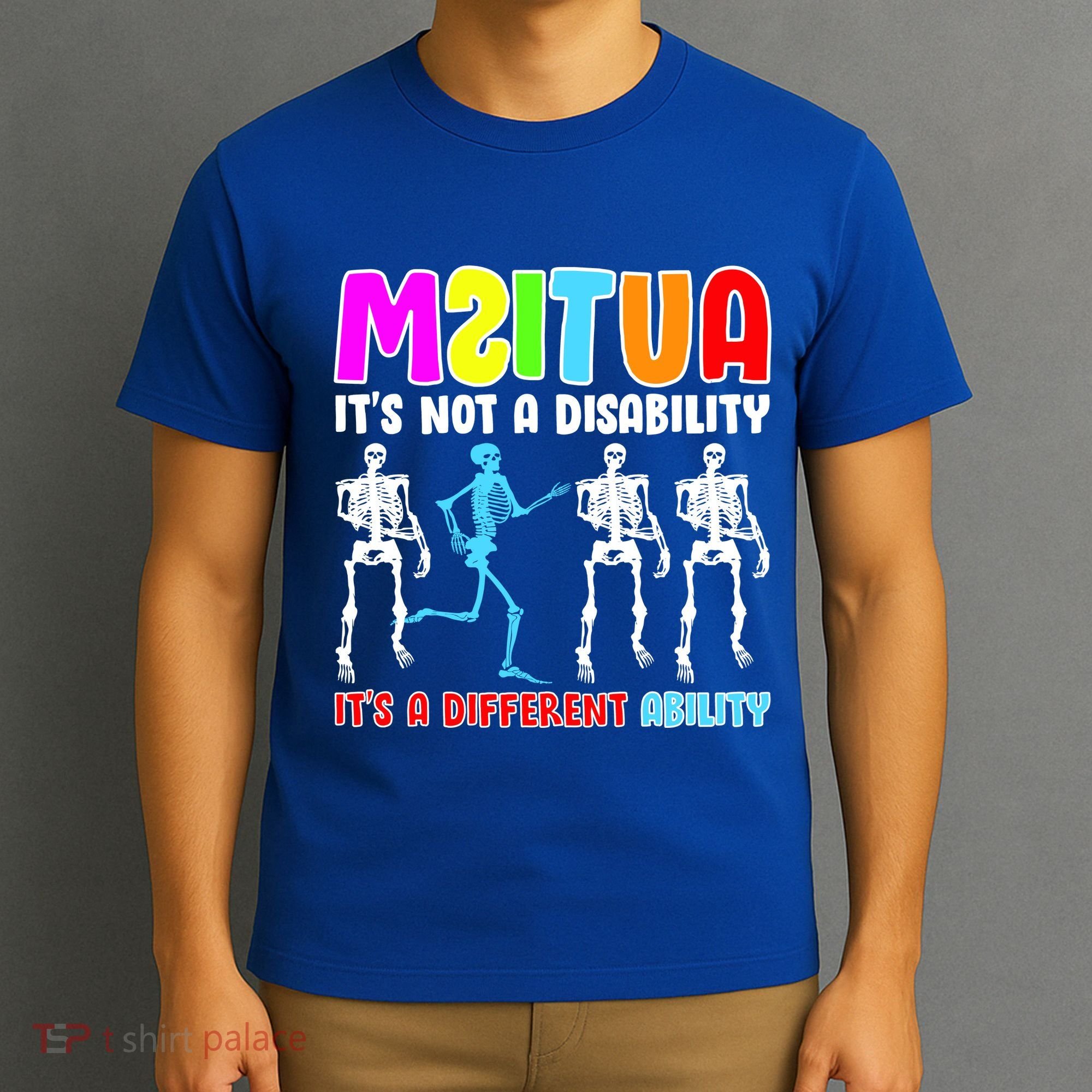 Autism Awareness It's Not A Disability It's An Ability Awareness T-Shirt