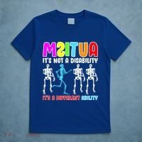 Autism Awareness It's Not A Disability It's An Ability Awareness T-Shirt thumb 5