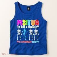 Autism Awareness It's Not A Disability It's An Ability Awareness Tank Top thumb 2