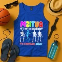 Autism Awareness It's Not A Disability It's An Ability Awareness Tank Top thumb 4