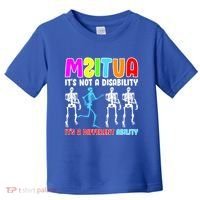 Autism Awareness It's Not A Disability It's An Ability Awareness Toddler T-Shirt thumb 0