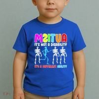 Autism Awareness It's Not A Disability It's An Ability Awareness Toddler T-Shirt thumb 2