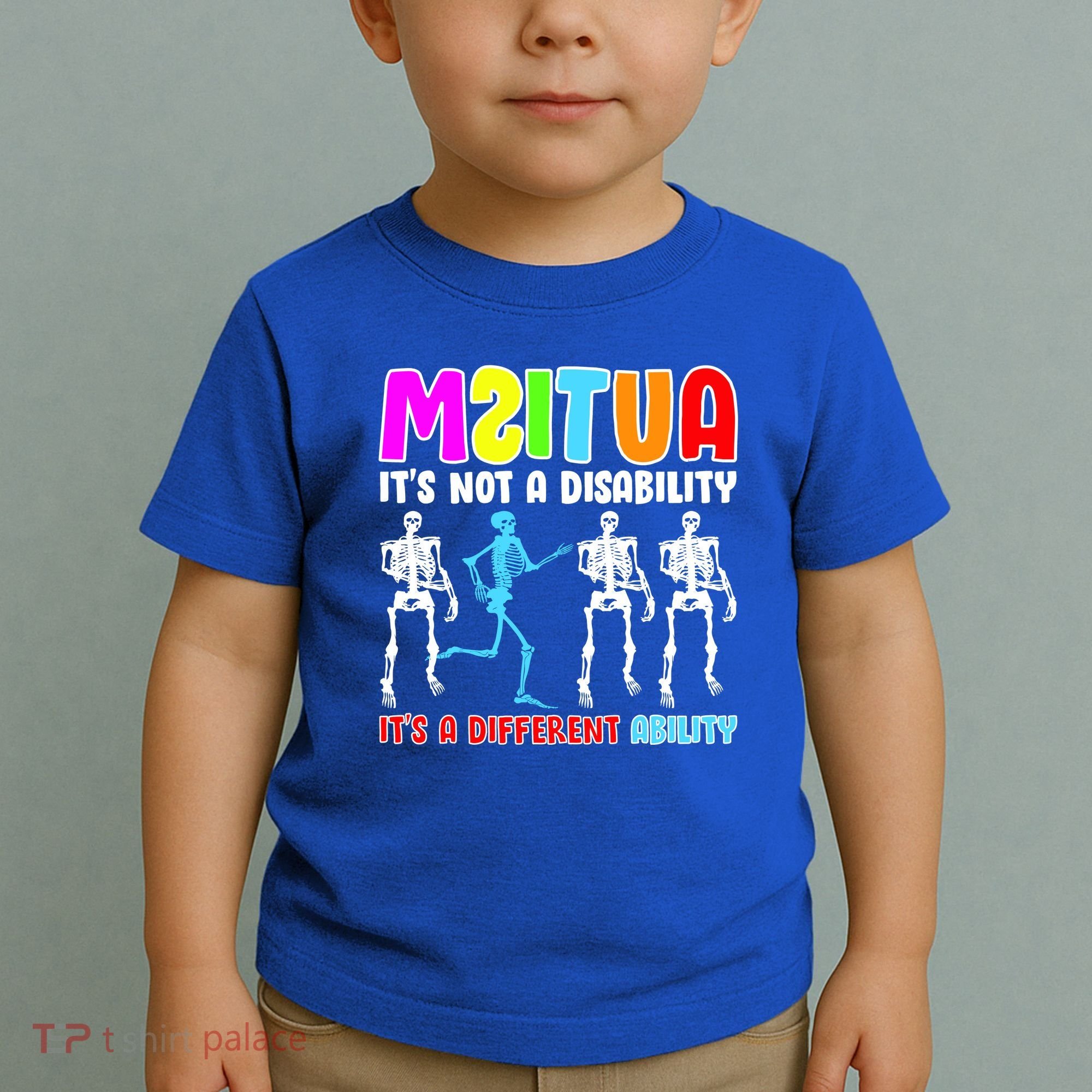 Autism Awareness It's Not A Disability It's An Ability Awareness Toddler T-Shirt