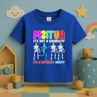Autism Awareness It's Not A Disability It's An Ability Awareness Toddler T-Shirt thumb 3