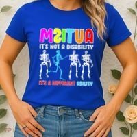 Autism Awareness It's Not A Disability It's An Ability Awareness Women's T-Shirt thumb 2