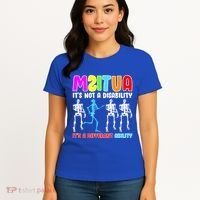 Autism Awareness It's Not A Disability It's An Ability Awareness Women's T-Shirt thumb 4