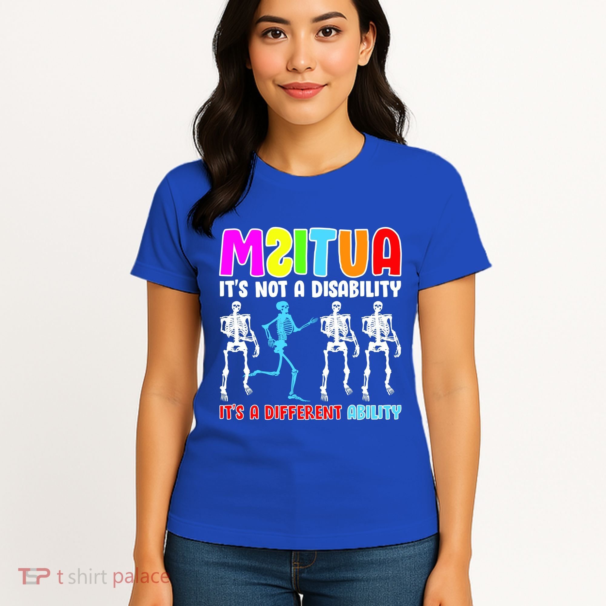 Autism Awareness It's Not A Disability It's An Ability Awareness Women's T-Shirt