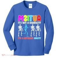 Autism Awareness It's Not A Disability It's An Ability Awareness Kids Long Sleeve Shirt thumb 0