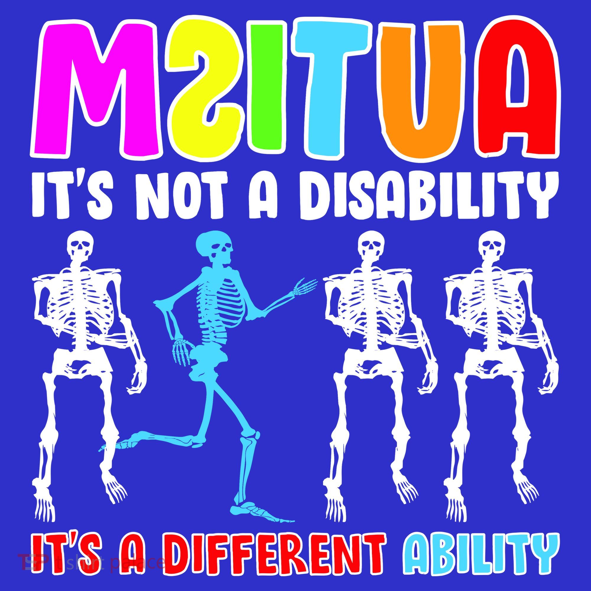 Autism Awareness It's Not A Disability It's An Ability Awareness Tote Bag