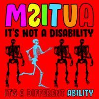 Autism Awareness It's Not A Disability It's An Ability Awareness Santa Hat thumb 1