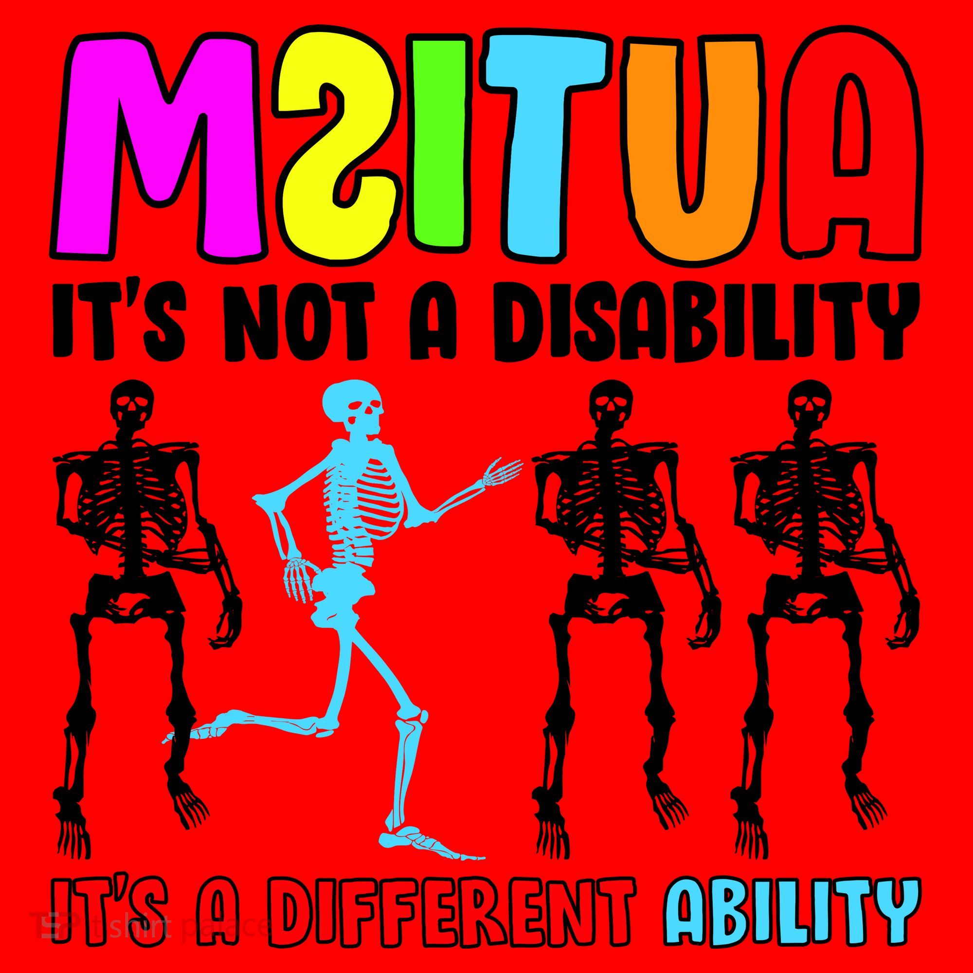 Autism Awareness It's Not A Disability It's An Ability Awareness Santa Hat