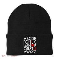 Alphabet ABC I Love You Valentines Day Beanie thumb 0