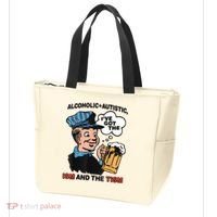 Alcoholic + Autistic IVe Got The Ism And The Tism Funny Tote Bag thumb 3