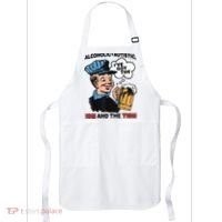 Alcoholic + Autistic IVe Got The Ism And The Tism Funny Apron thumb 0